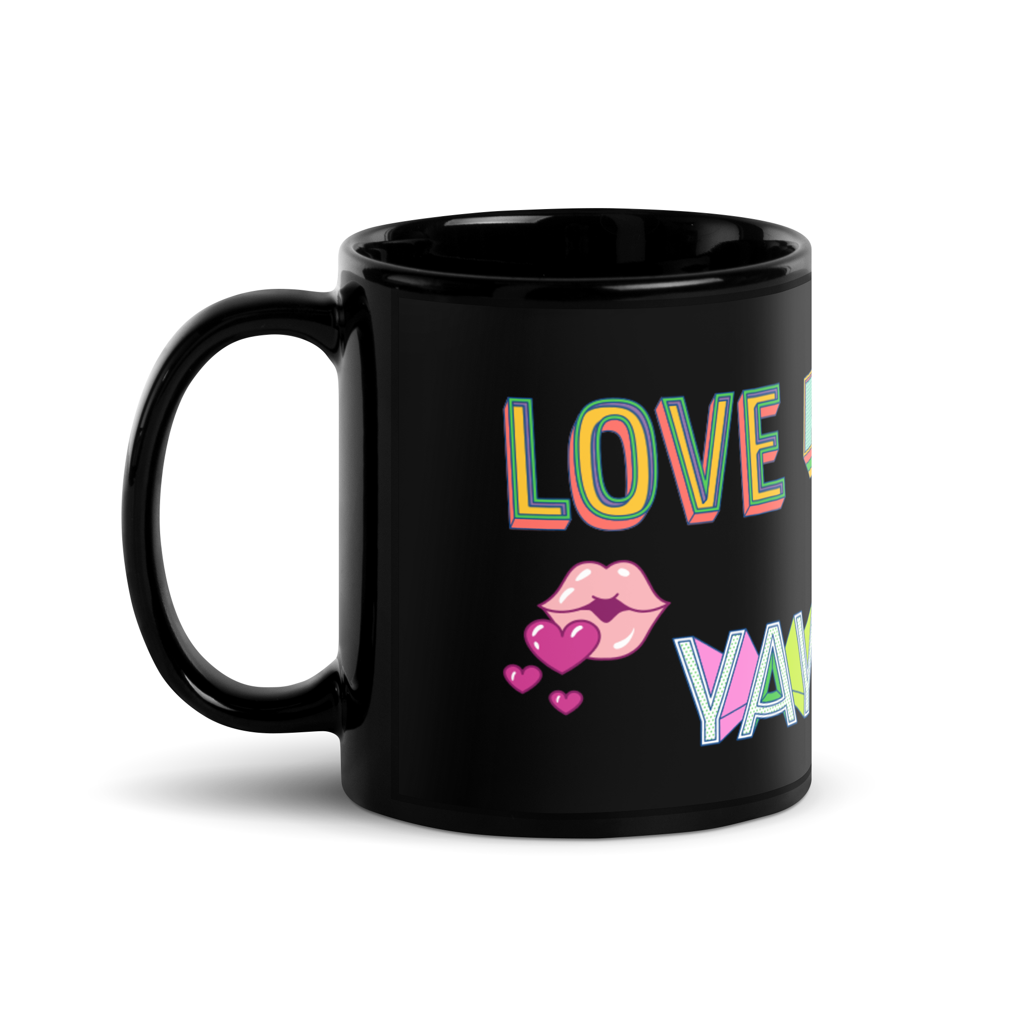 Graphic Fun Black Glossy Mug 11oz and 15oz