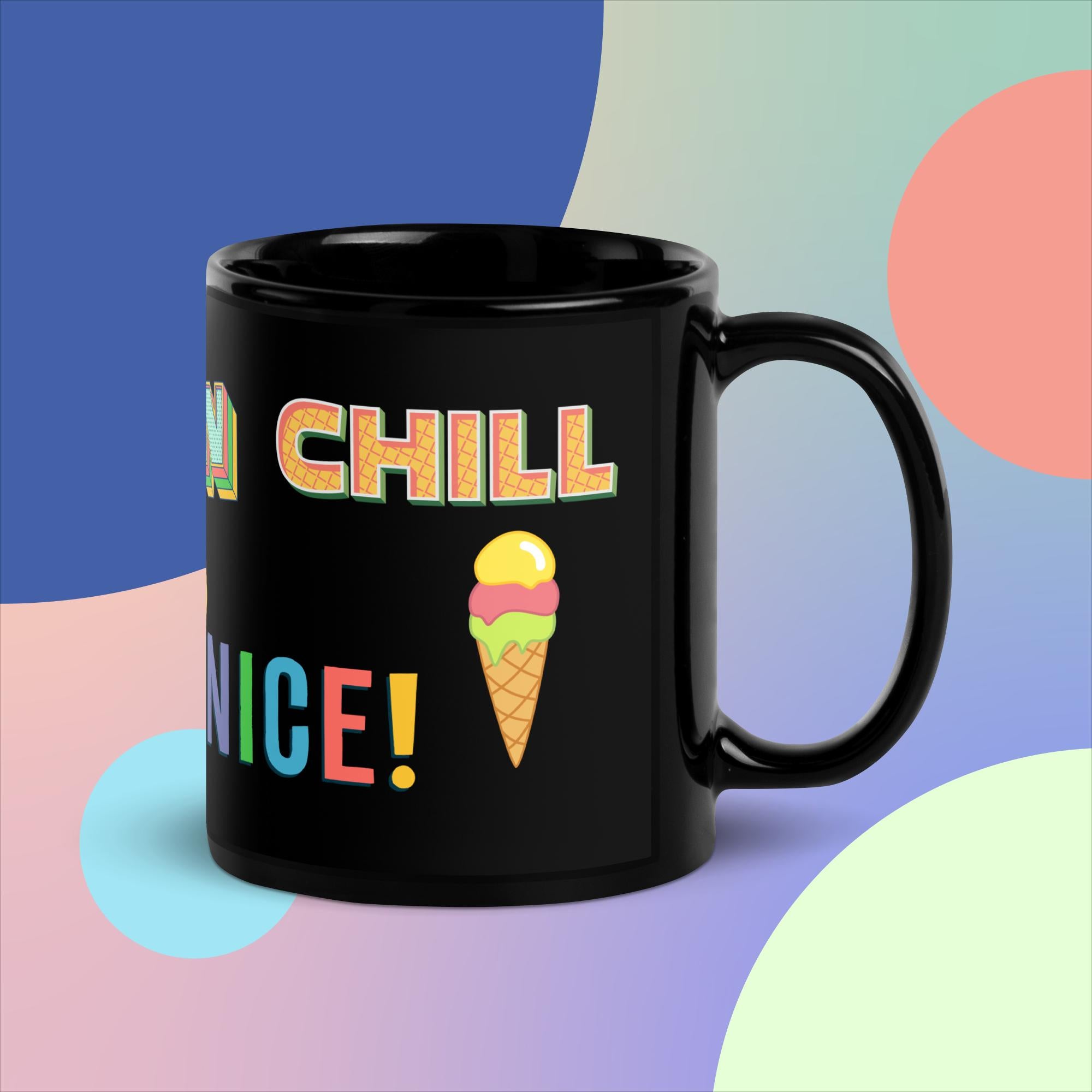 Graphic Fun Black Glossy Mug 11oz and 15oz