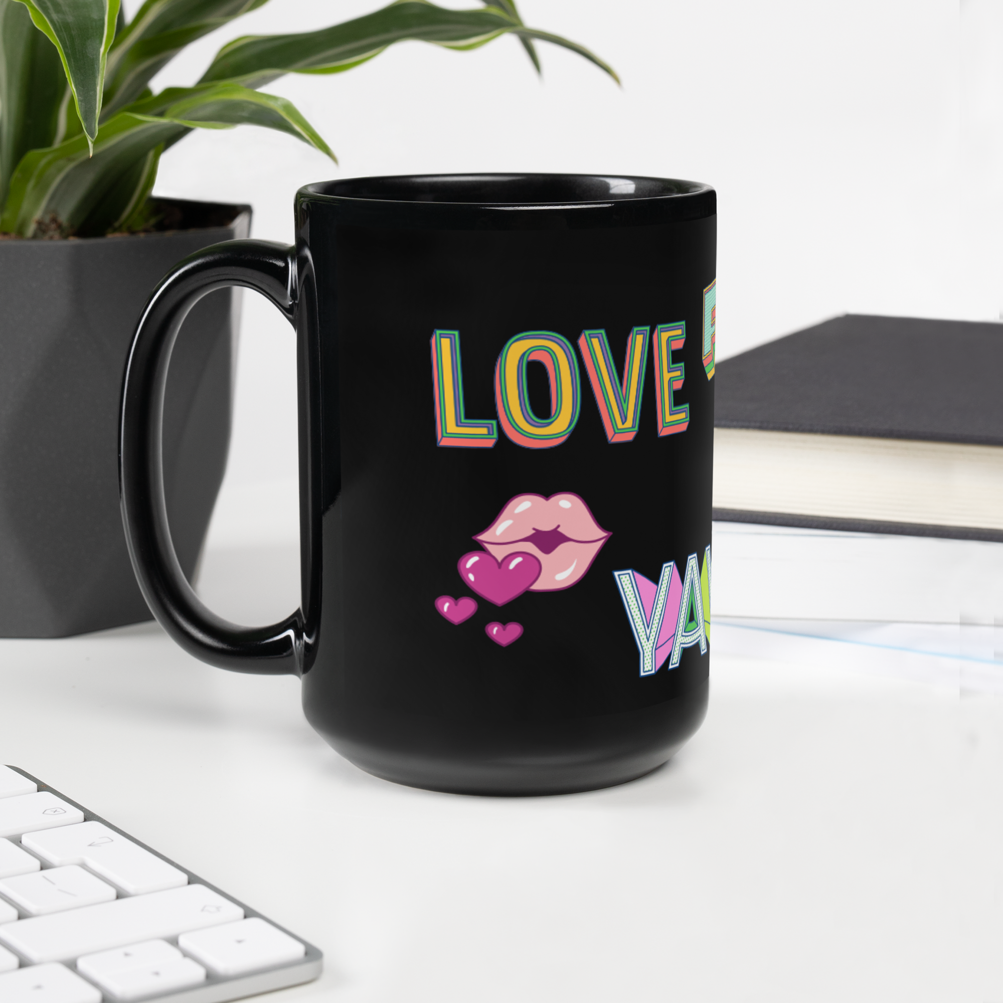 Graphic Fun Black Glossy Mug 11oz and 15oz