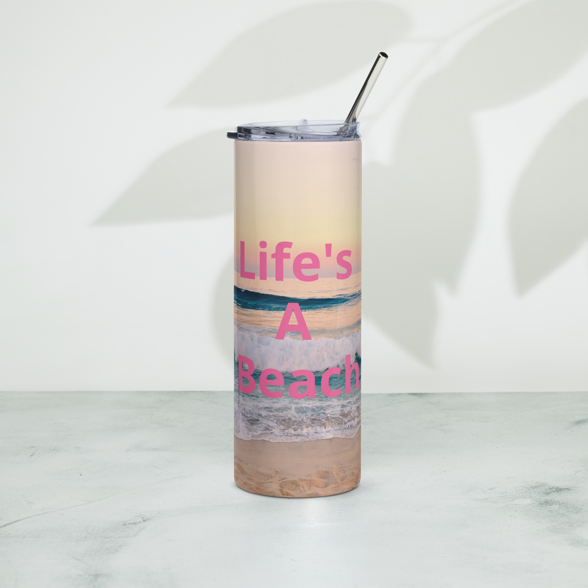 Life's A Beach Tumbler 20oz