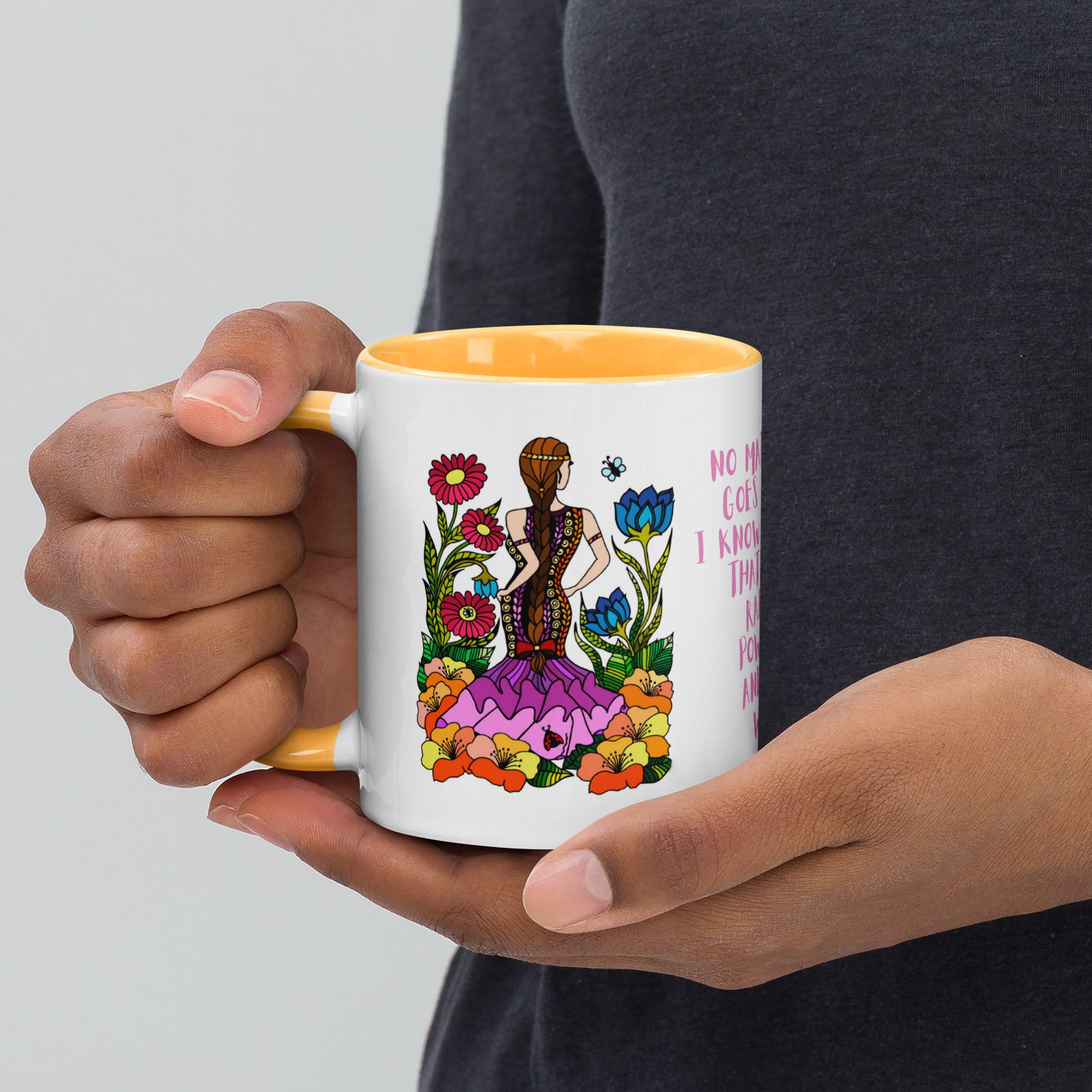 Know Your Truth Mug with Color Inside 11oz