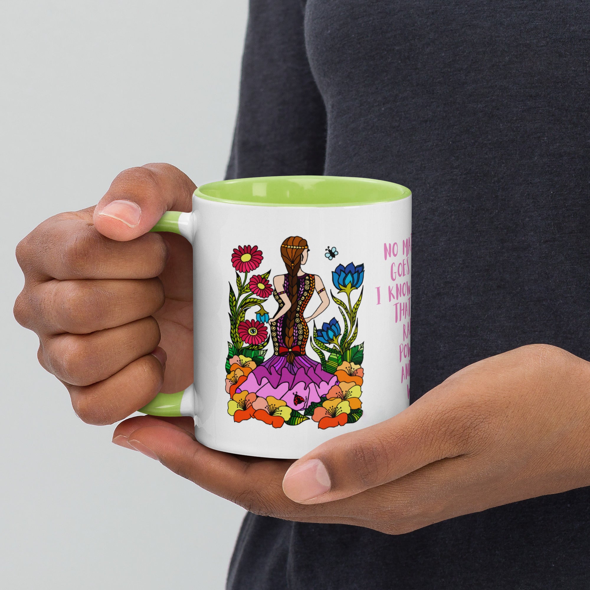 Know Your Truth Mug with Color Inside 11oz