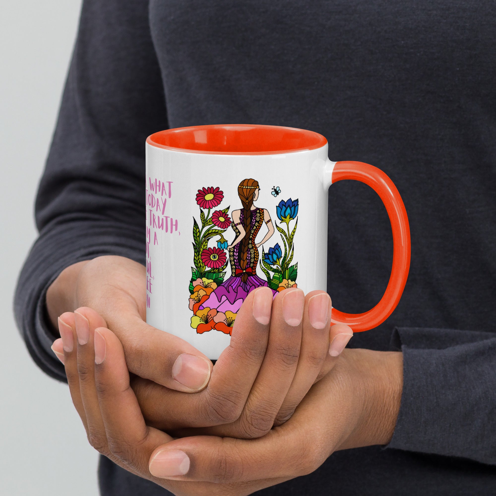 Know Your Truth Mug with Color Inside 11oz