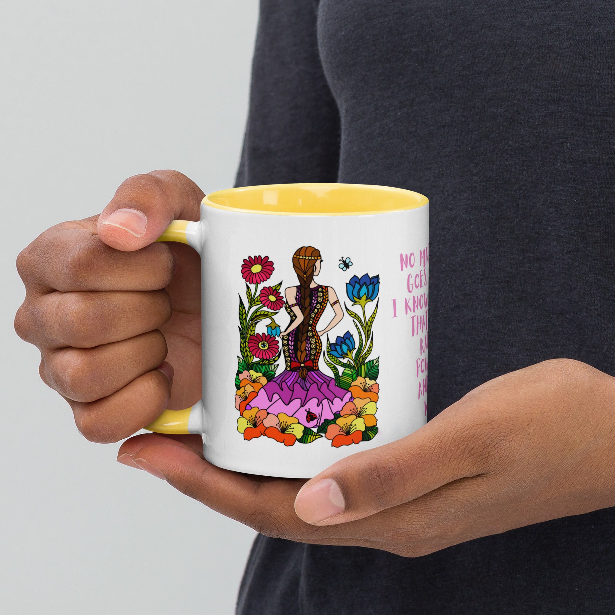 Know Your Truth Mug with Color Inside 11oz