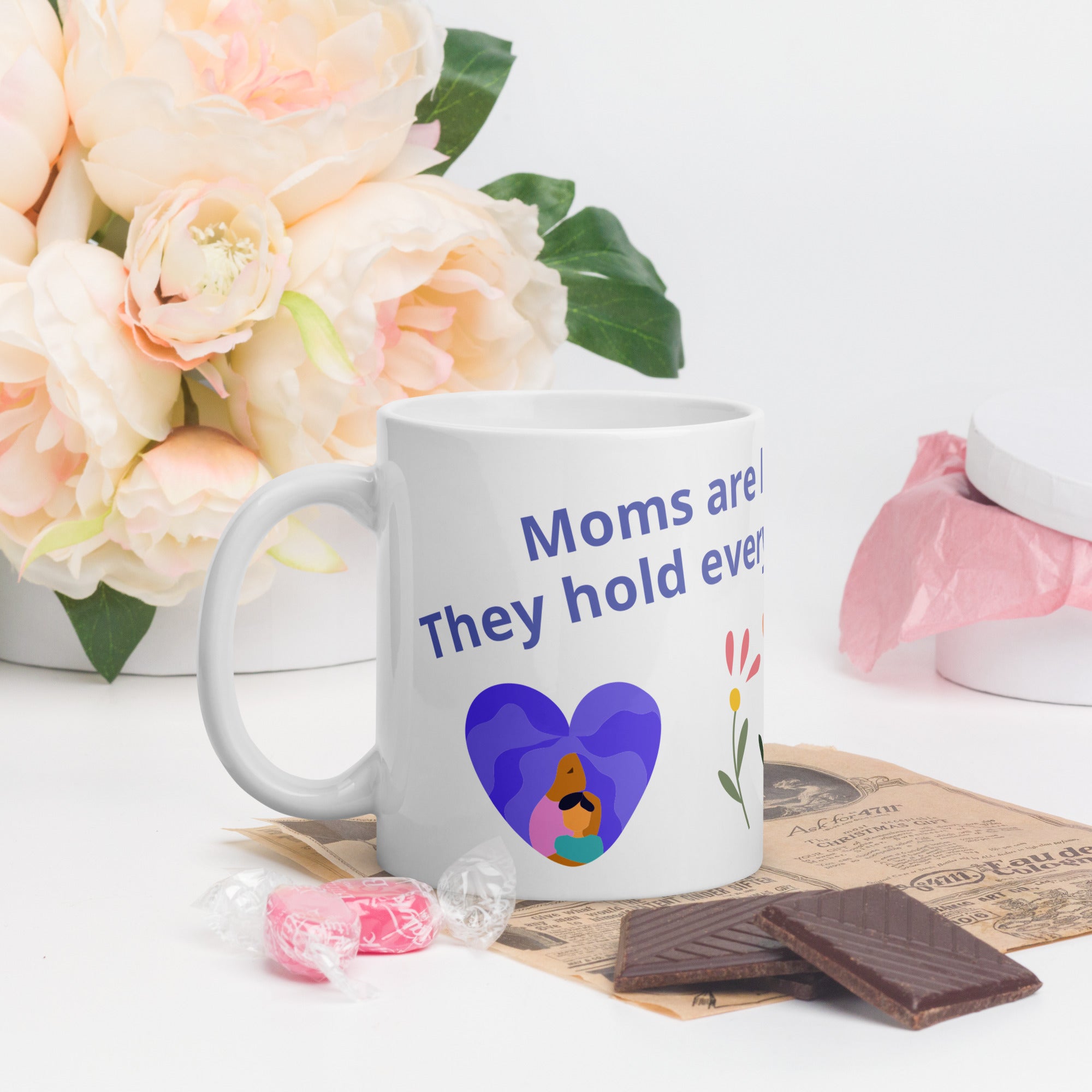 Mom's Are Like Buttons Mug 11oz and 15oz