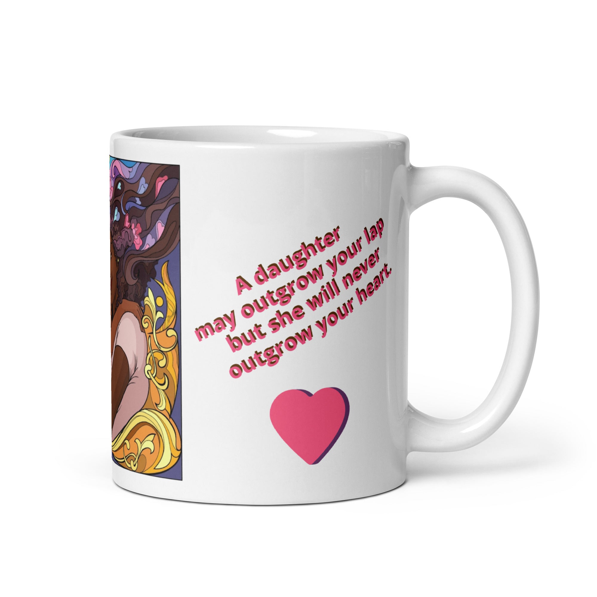 My Daughter White Glossy Mug 11oz and 15oz