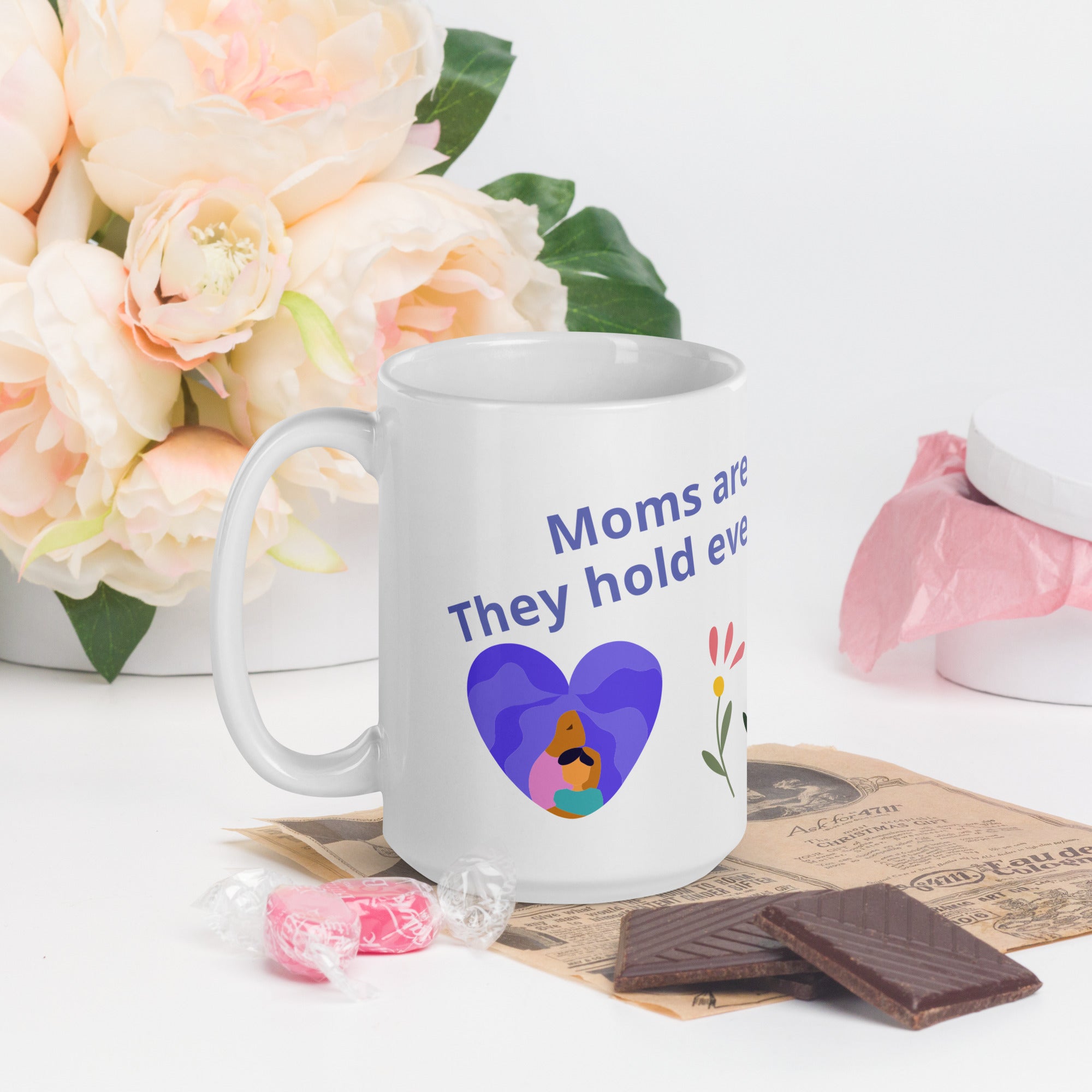 Mom's Are Like Buttons Mug 11oz and 15oz